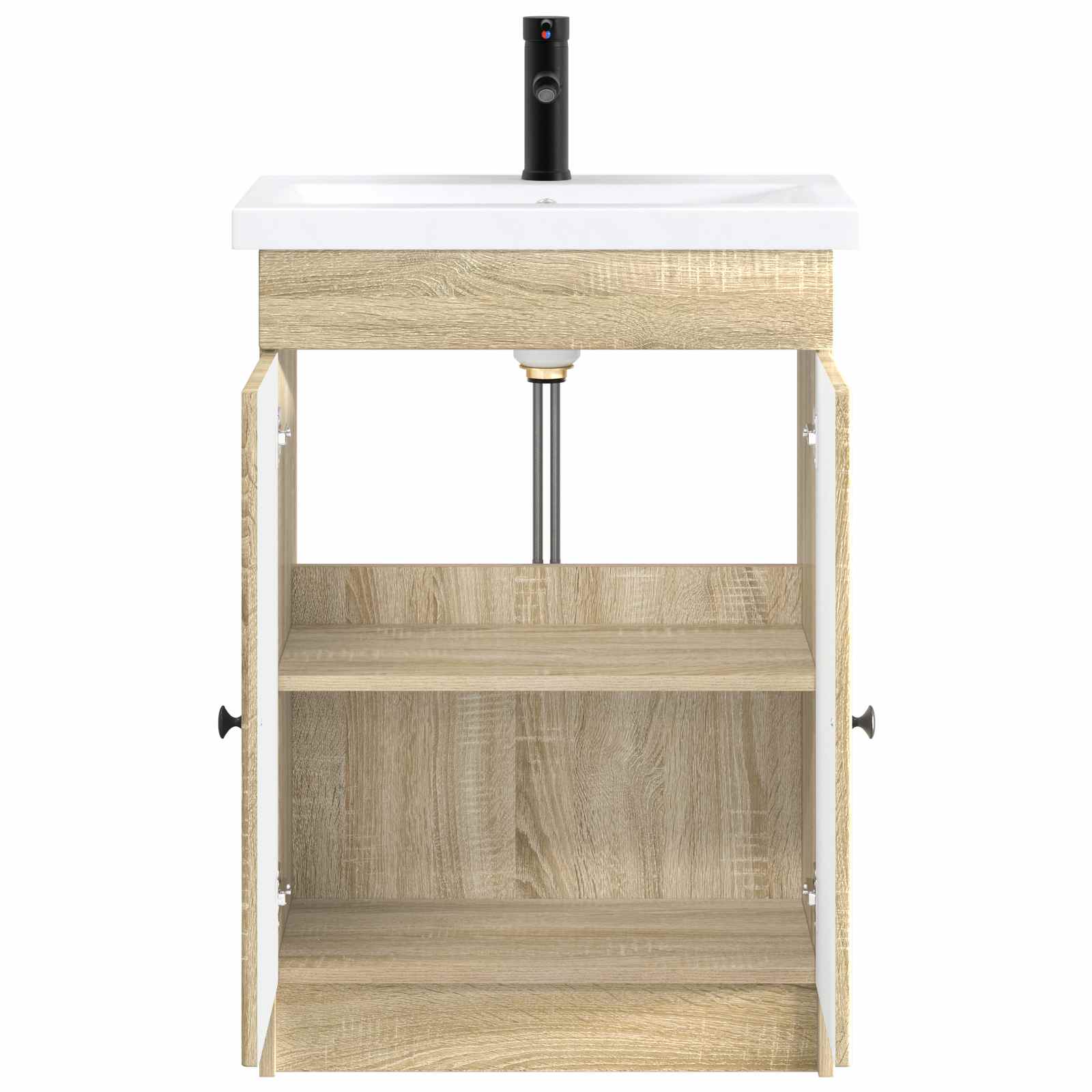 Set namještaja za kupaonicu Hrast sonoma 78,5 x 37,5 x 81 cm