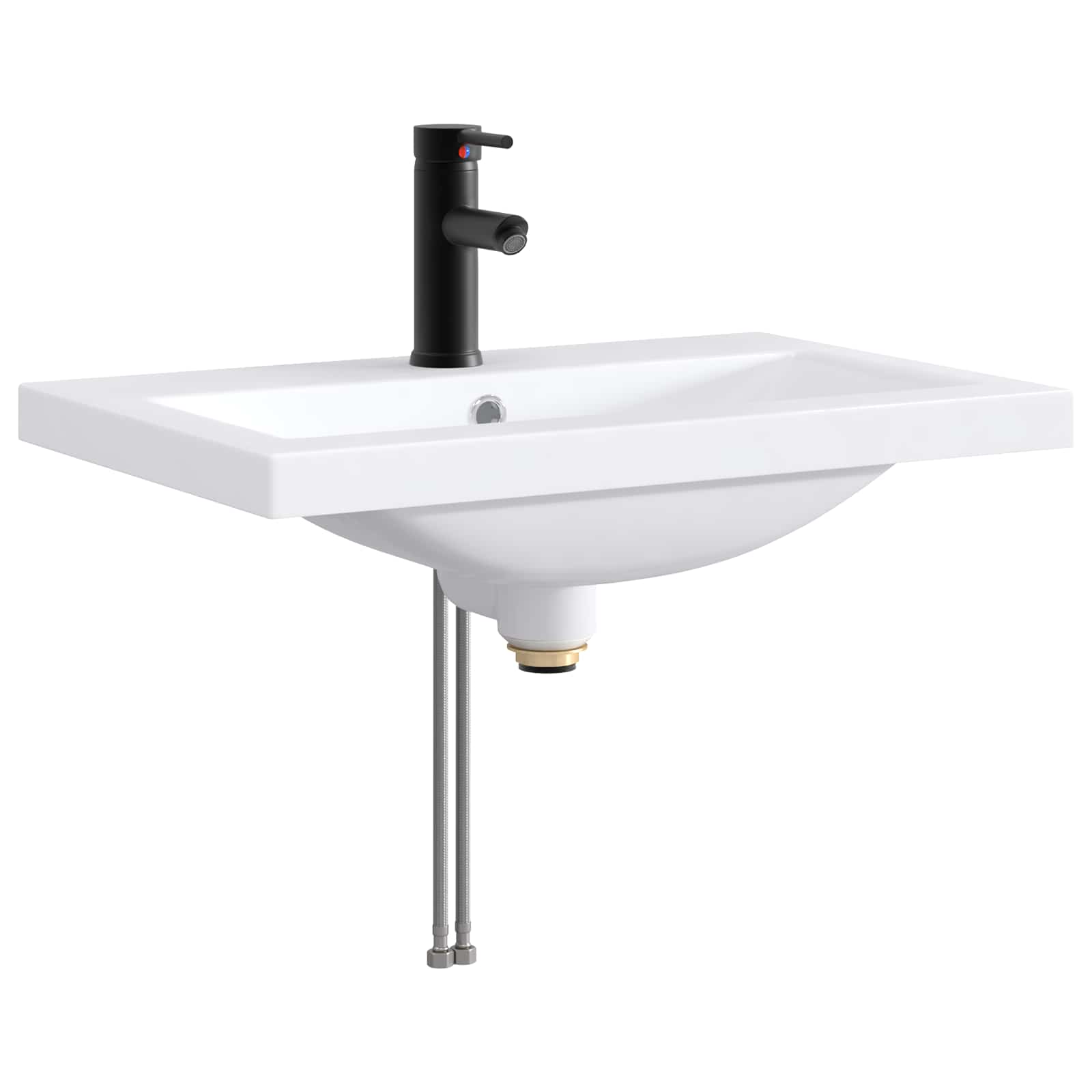 Set namještaja za kupaonicu Siva Sonoma 78,5 x 37,5 x 81 cm