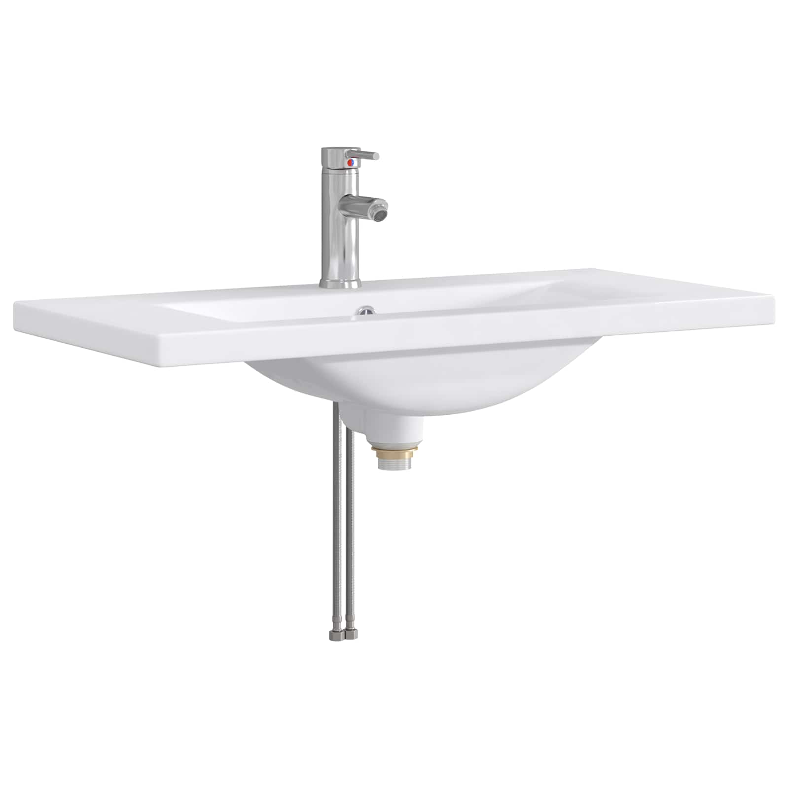 Set namještaja za kupaonicu Crni hrast 81 x 40 x 84,5 cm