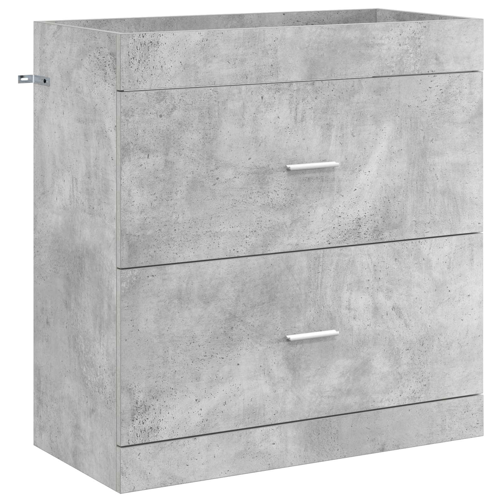 Set namještaja za kupaonicu Betonska siva 81 x 40 x 84,5 cm