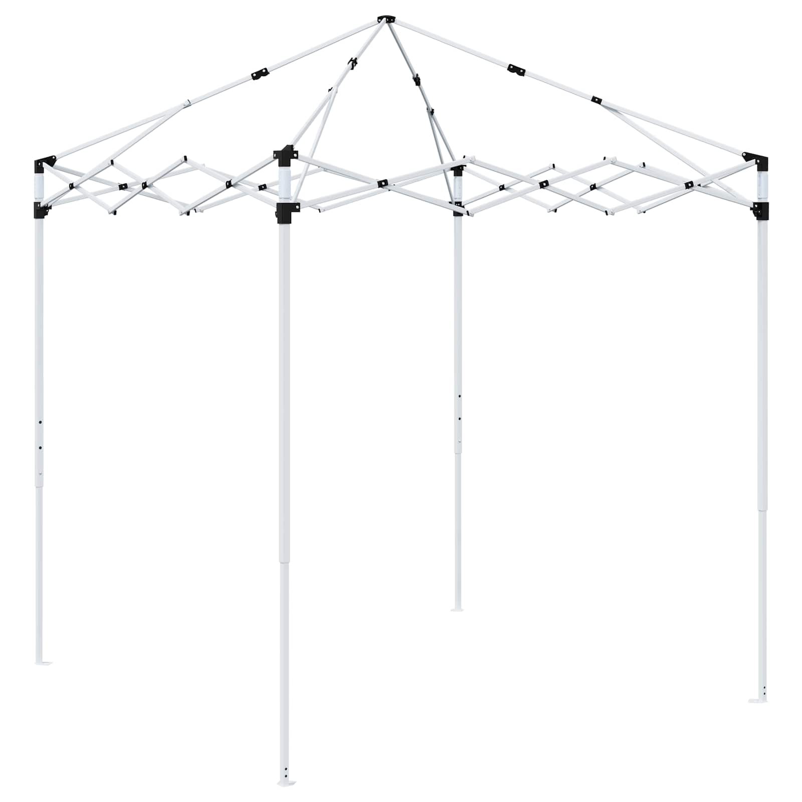 Rastezljivi šator za zabave 195 x 195 x 245 cm Krem