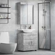 Set namještaja za kupaonicu TULUM 2 pcs Betonski sivi