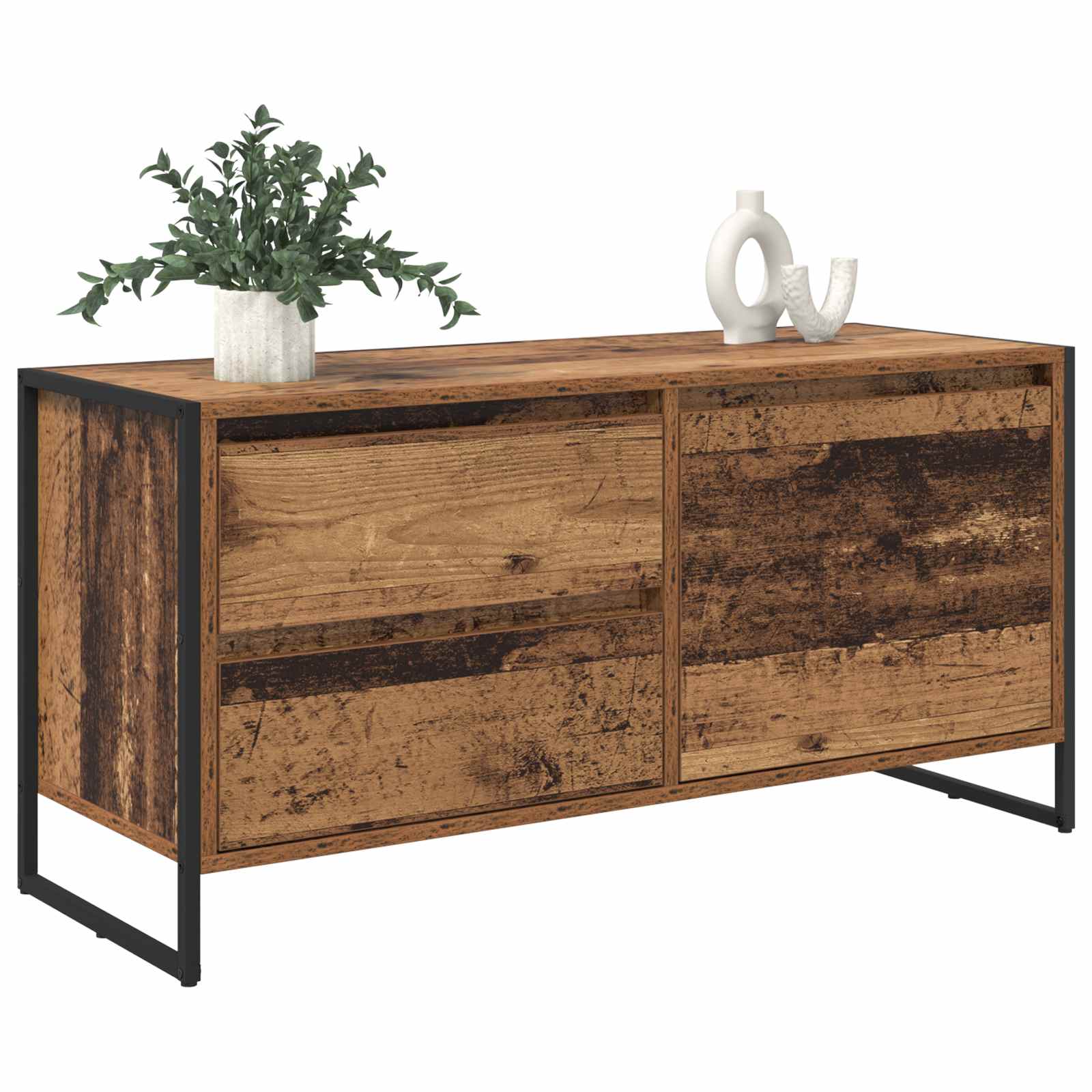 TV ormar Staro drvo 100 x 36 x 49.5 cm Konstruirano drvo