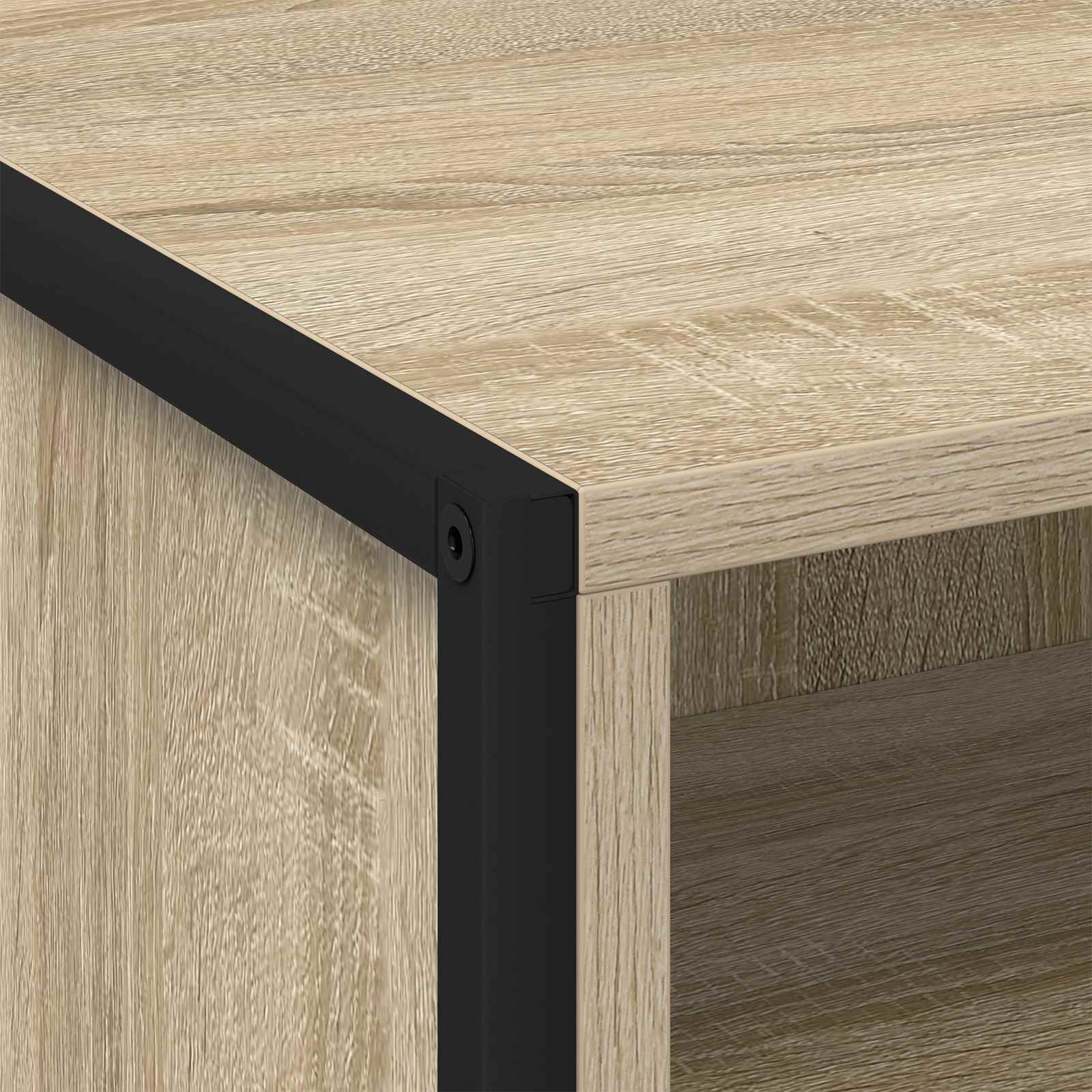 Noćni ormarić 2 pcs Sonoma 50 x 39,5 x 50 cm Konstruirano drvo