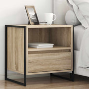Noćni ormarić 2 pcs Sonoma 50 x 39,5 x 50 cm Konstruirano drvo