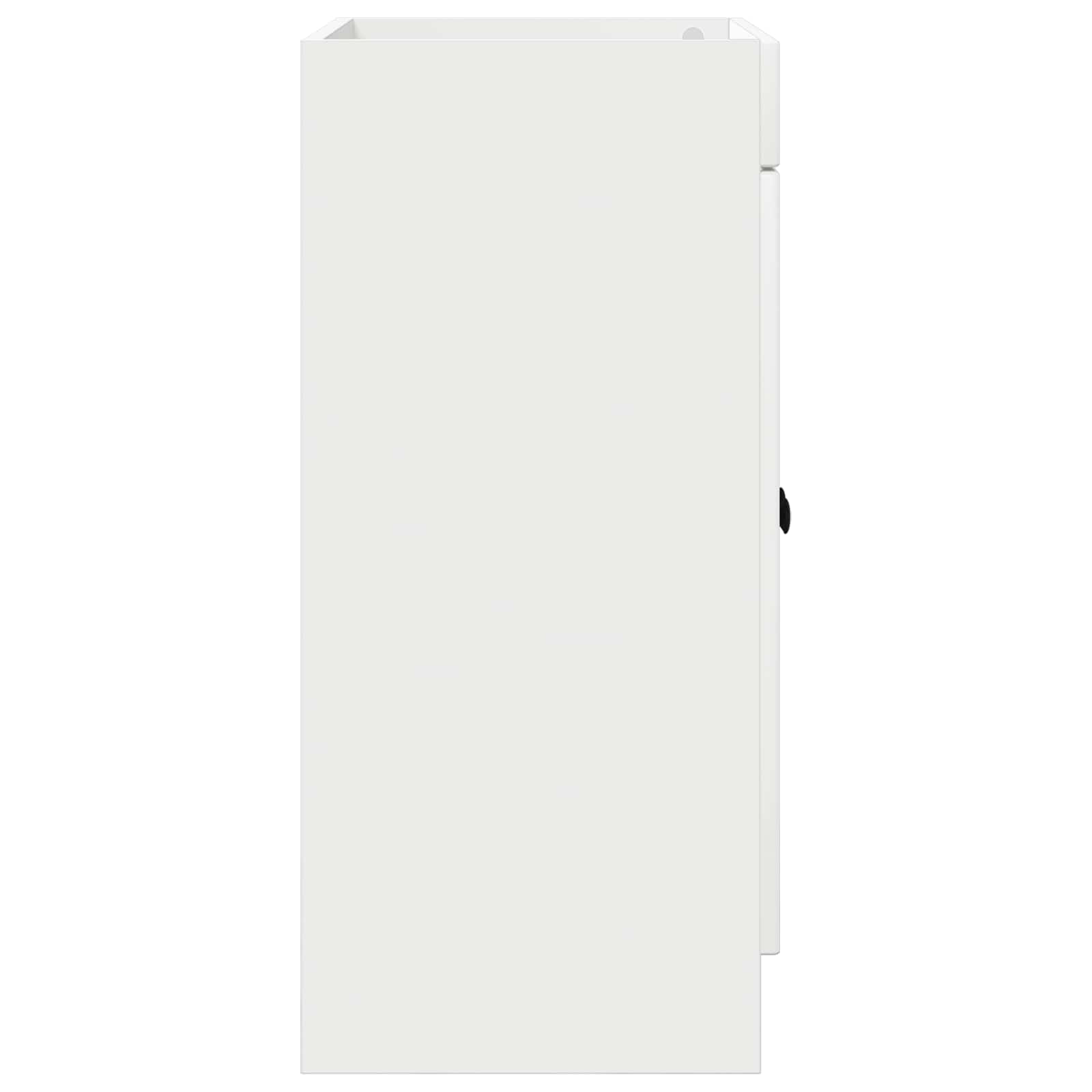 Ormarić ispod umivaonika Bijela visokog sjaja 56 x 37,5 x 81 cm