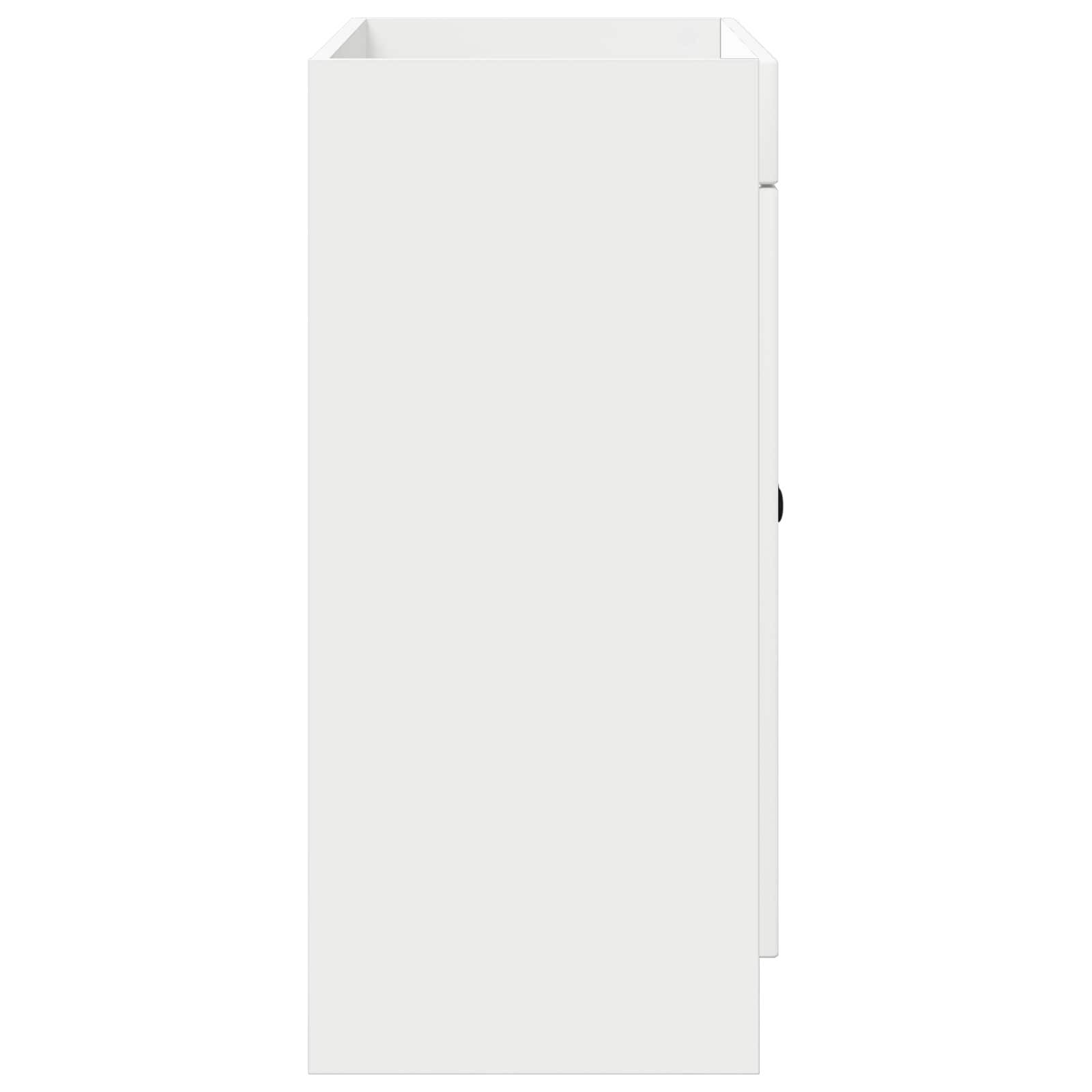 Ormarić ispod umivaonika Bijela visokog sjaja 56 x 37,5 x 81 cm