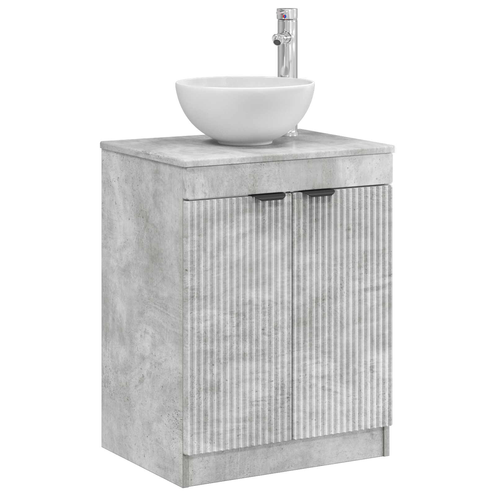 Kupaonski ormar Betonska siva 54 x 41 x 70 cm Konstruirano drvo