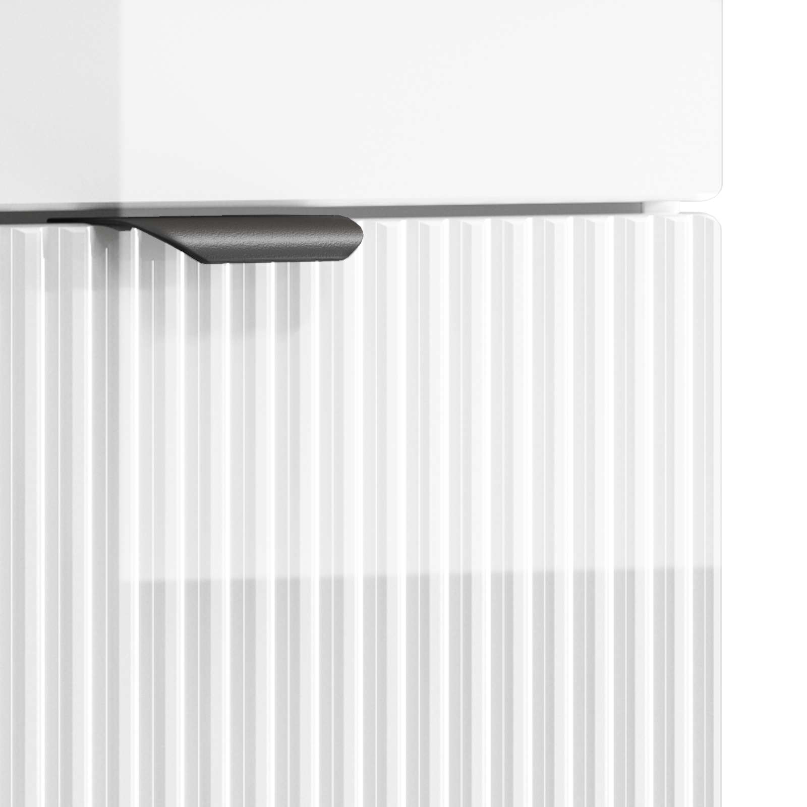 Kupaonski umivaonik s sudoperom Bijela visokog sjaja