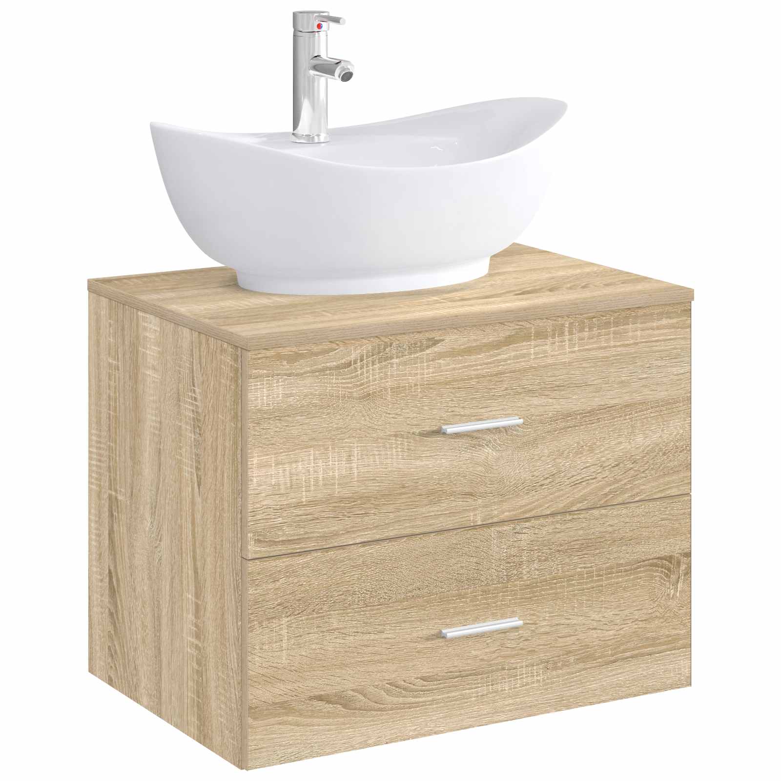 Umivaonik za kupaonicu Krom 59 x 35 x 21 cm Metal