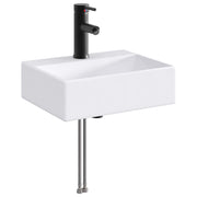 Umivaonik za kupaonicu Mat Crna 39 x 30,5 x 12,5 cm Metal