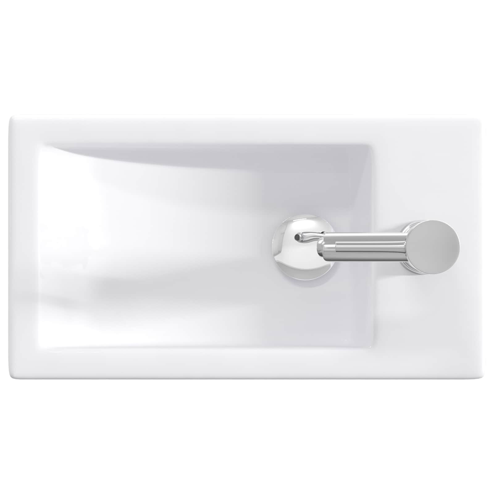 Umivaonik za kupaonicu Krom 45,5 x 25,5 x 13 cm Metal
