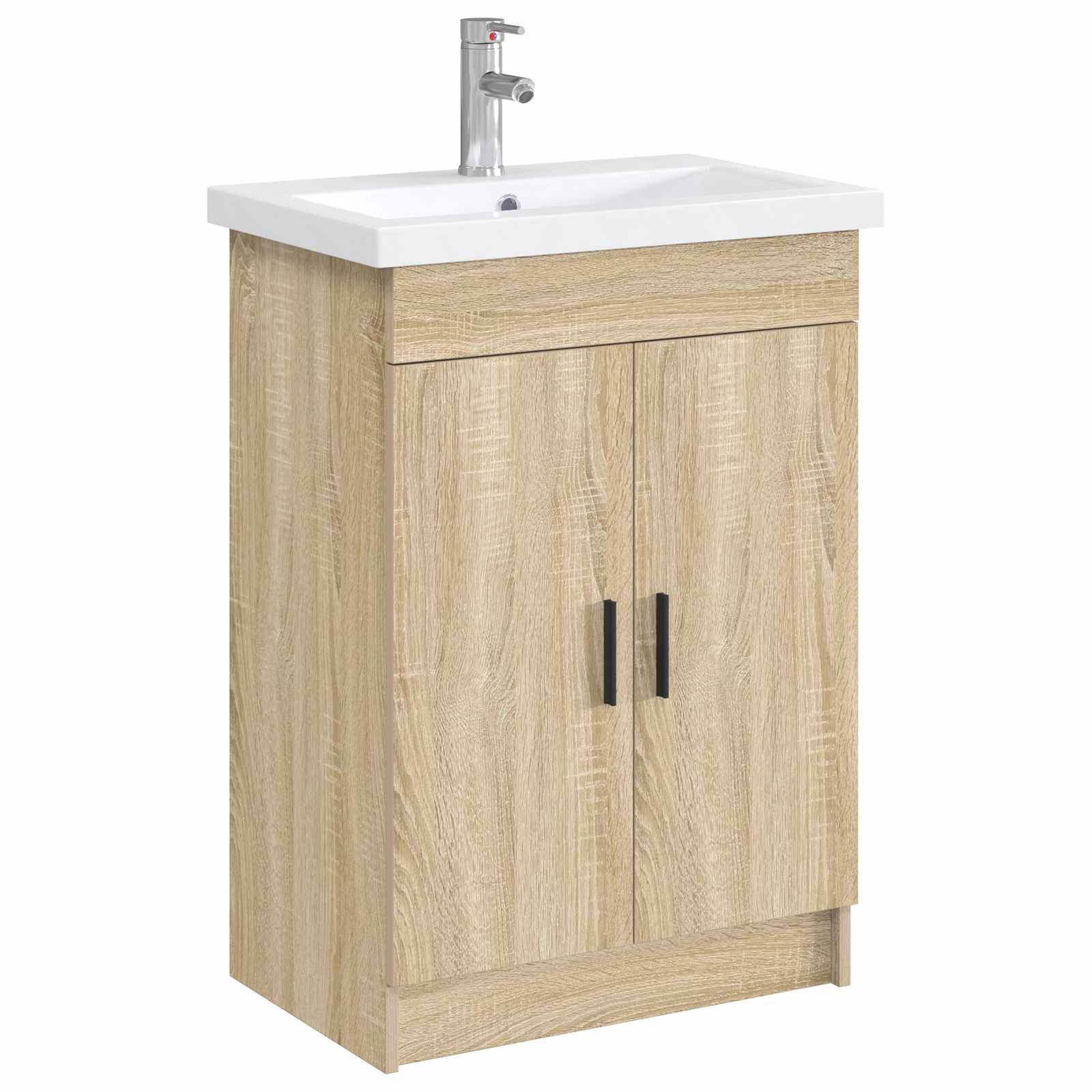 Umivaonik za kupaonicu Krom 61 x 40 x 16,5 cm Metal