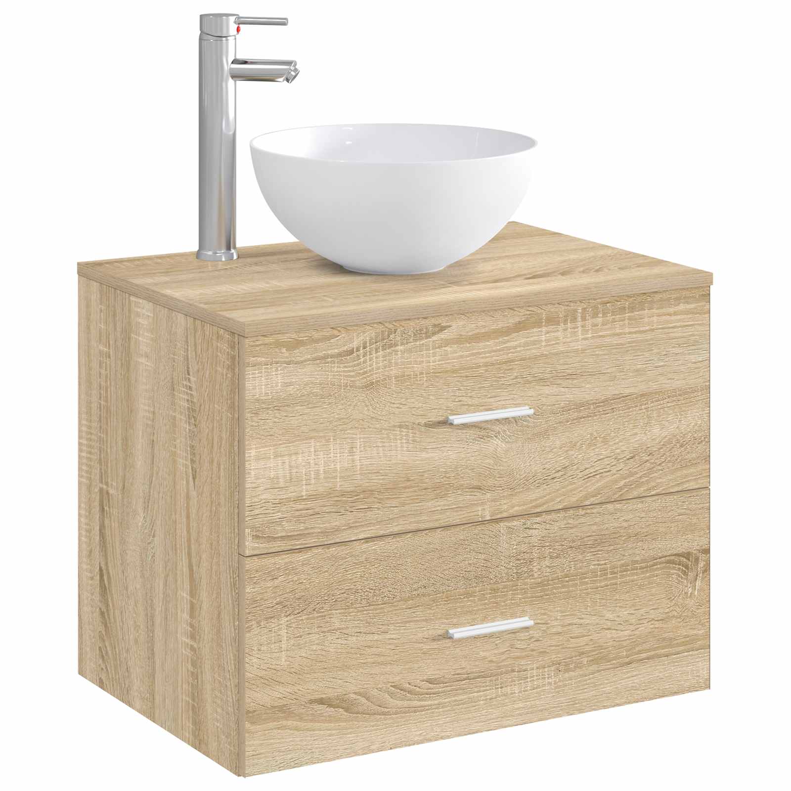 Umivaonik za kupaonicu Krom 35,5 x 35,5 x 14,5 cm Metal