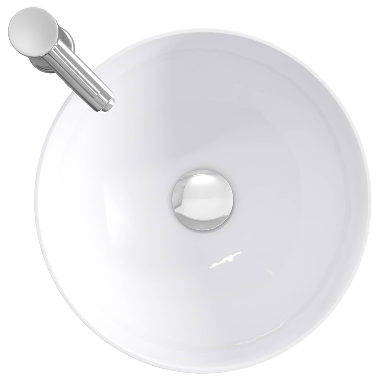 Umivaonik za kupaonicu Krom 35,5 x 35,5 x 14,5 cm Metal