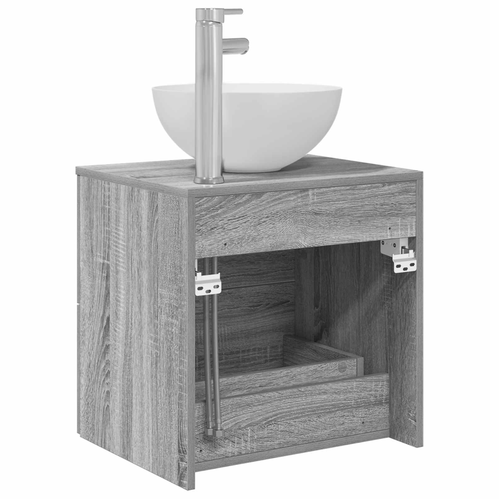 Umivaonik s montiranjem na zid Siva Sonoma 49,5 x 35 x 63 cm
