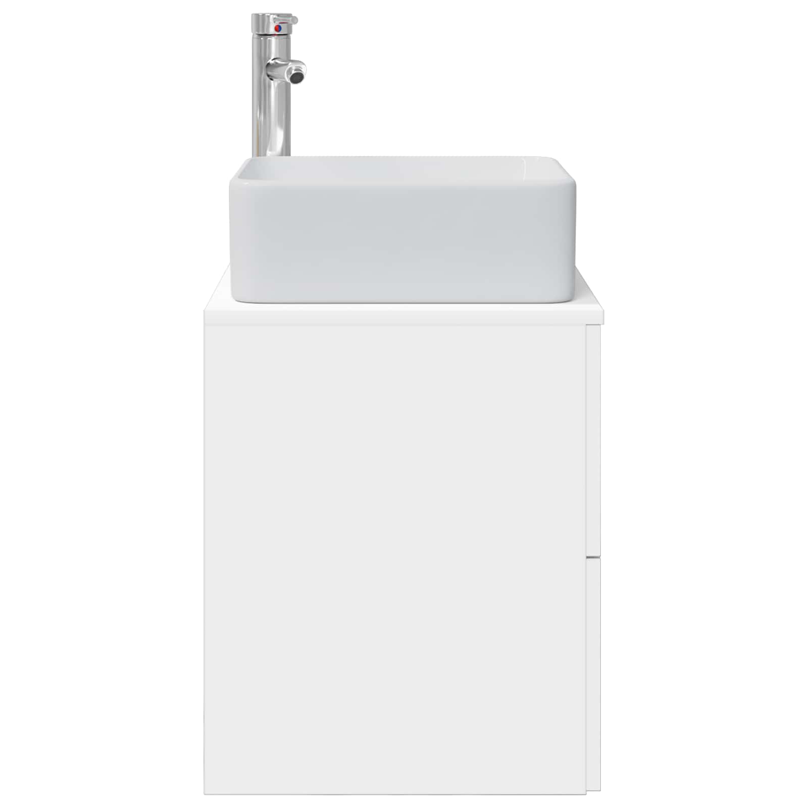 Umivaonik s policom Bijela 49,5 x 41 x 63 cm Konstruirano drvo