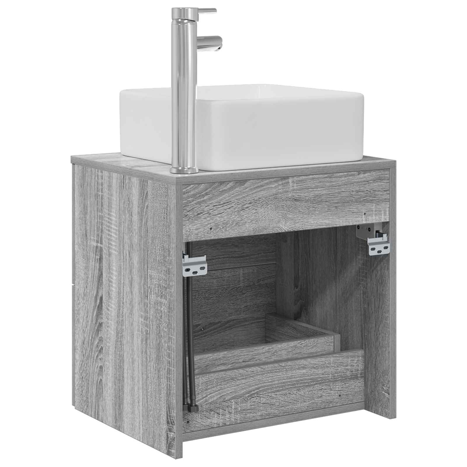 Umivaonik s policom Siva Sonoma 49,5 x 41 x 63 cm