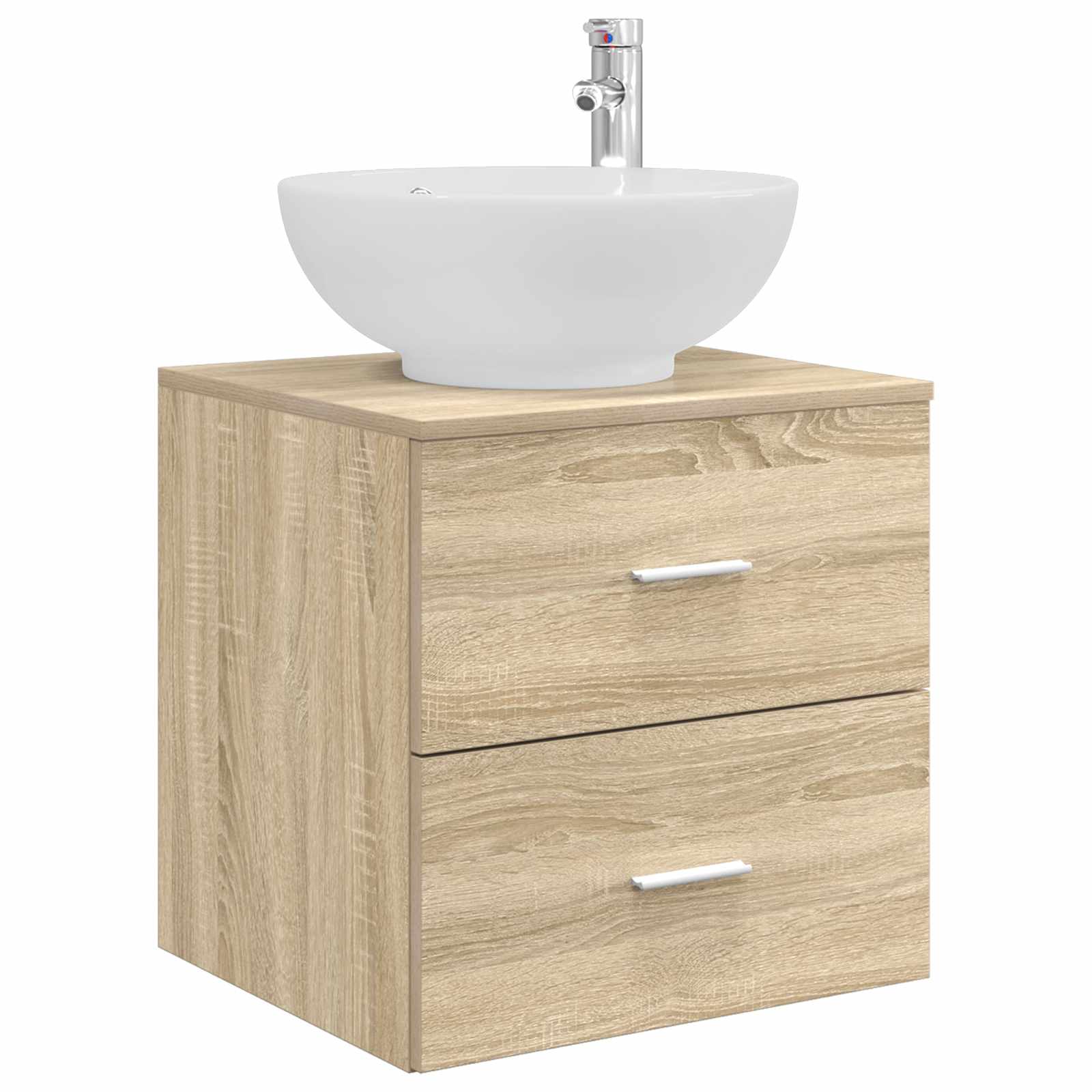 Umivaonik s policom Hrast sonoma 49,5 x 44,5 x 66,5 cm