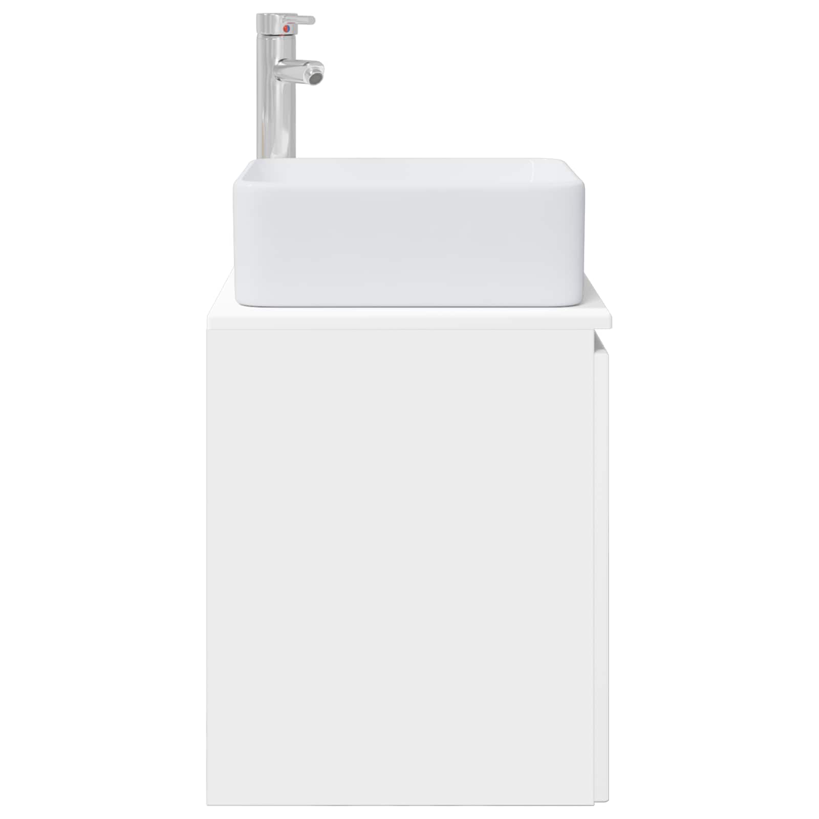 Umivaonik s policom Bijela 49,5 x 41 x 63 cm Konstruirano drvo
