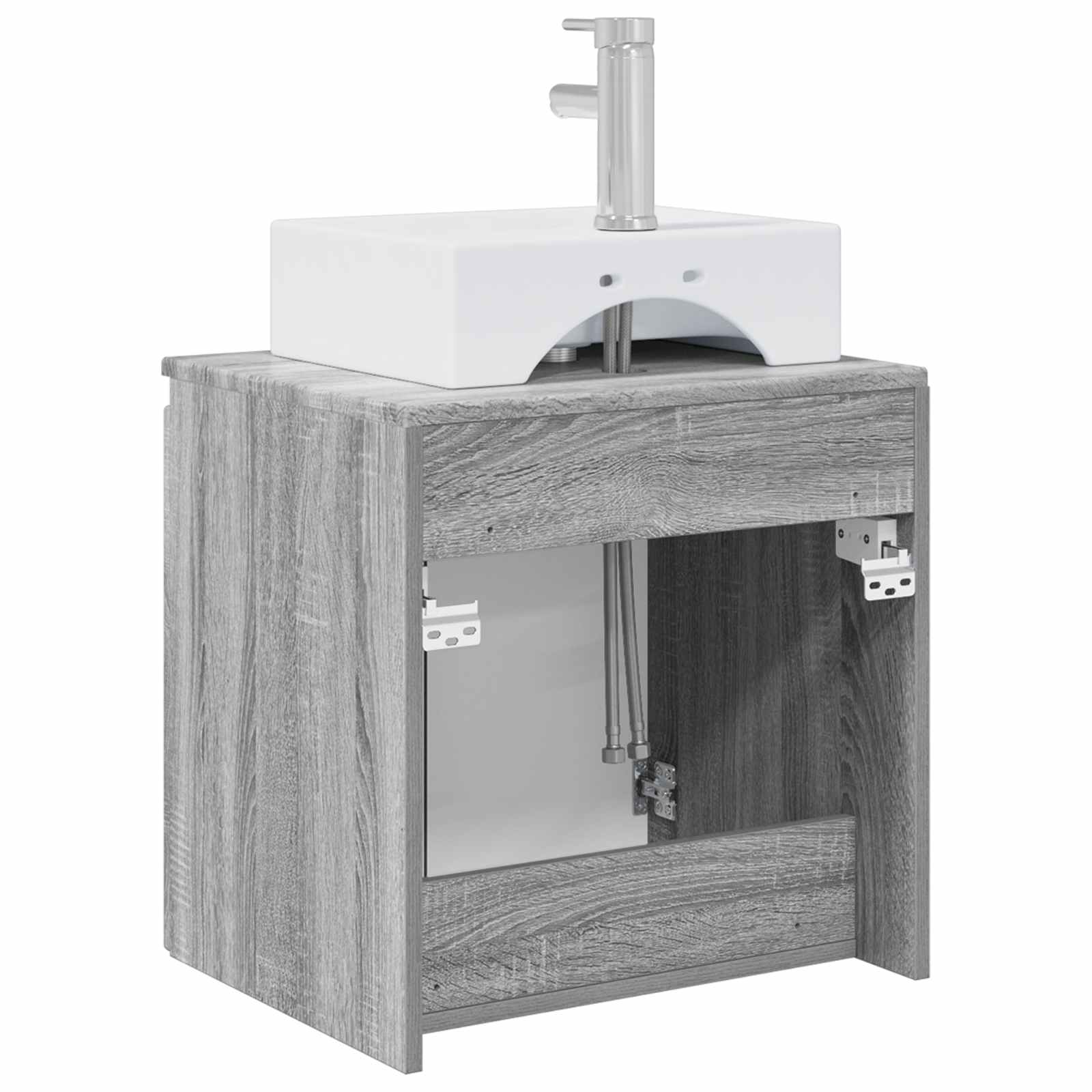 Umivaonik s policom Siva Sonoma 49,5 x 41 x 62,5 cm