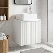 Umivaonik s policom Bijela 53 x 35 x 63 cm Konstruirano drvo