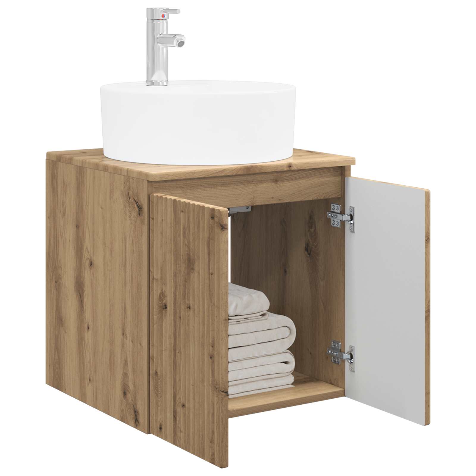 Umivaonik s policom Hrast artisan 49,5 x 44,5 x 65 cm