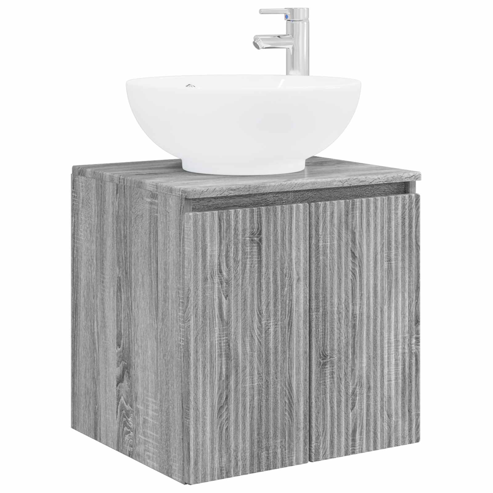 Umivaonik s policom Siva Sonoma 49,5 x 44,5 x 65 cm