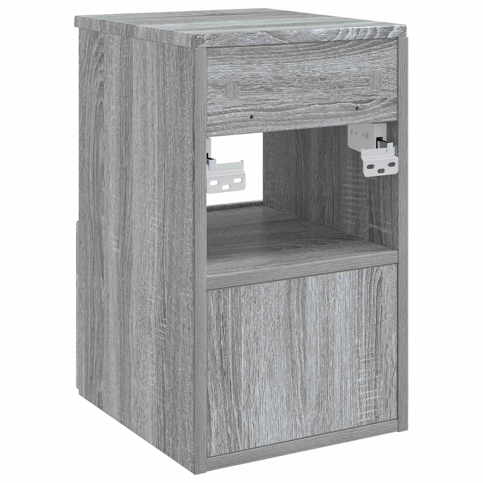 Kupaonski ormar Siva Sonoma 30 x 41 x 50 cm Konstruirano drvo