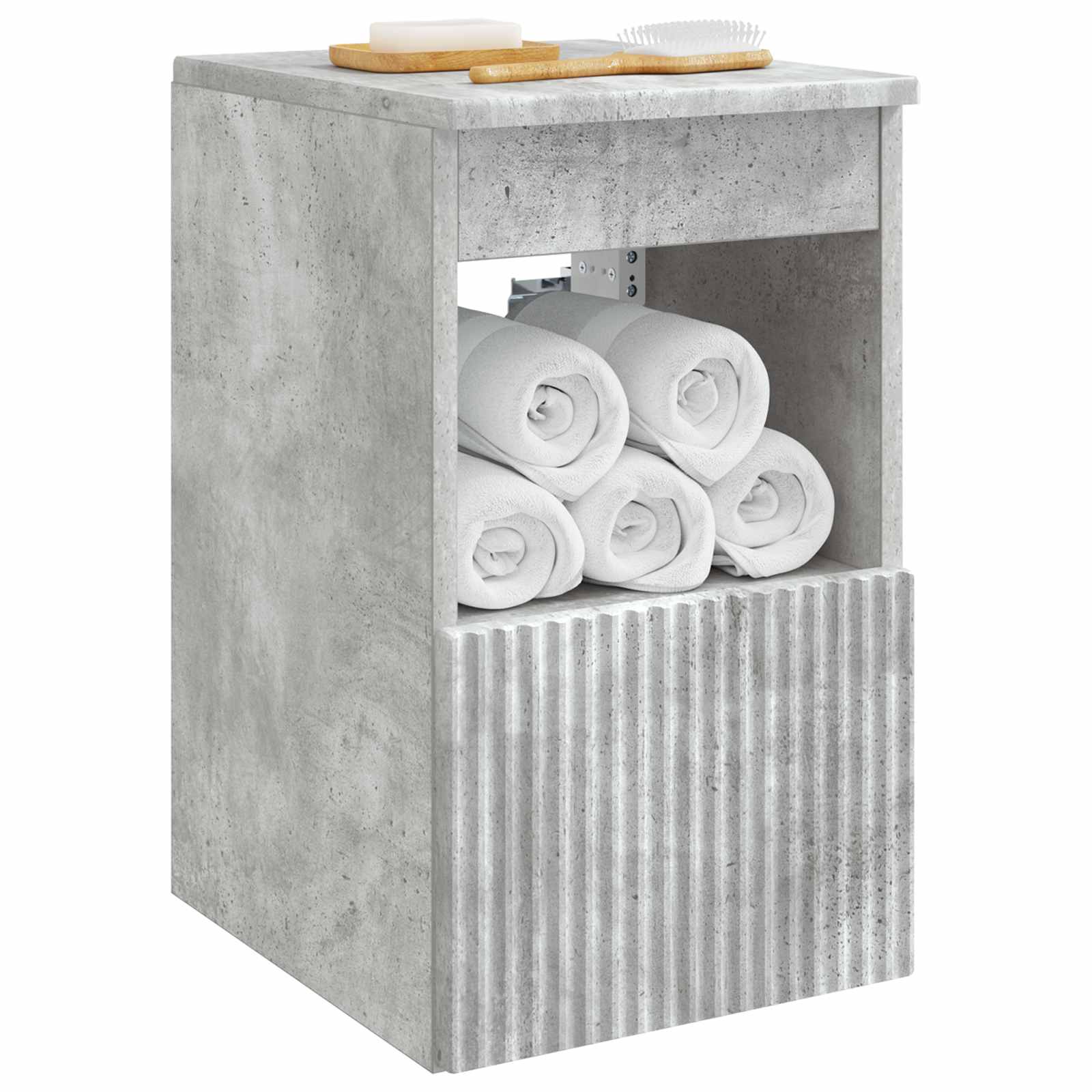Kupaonski ormar Betonska siva 30 x 44,5 x 50 cm