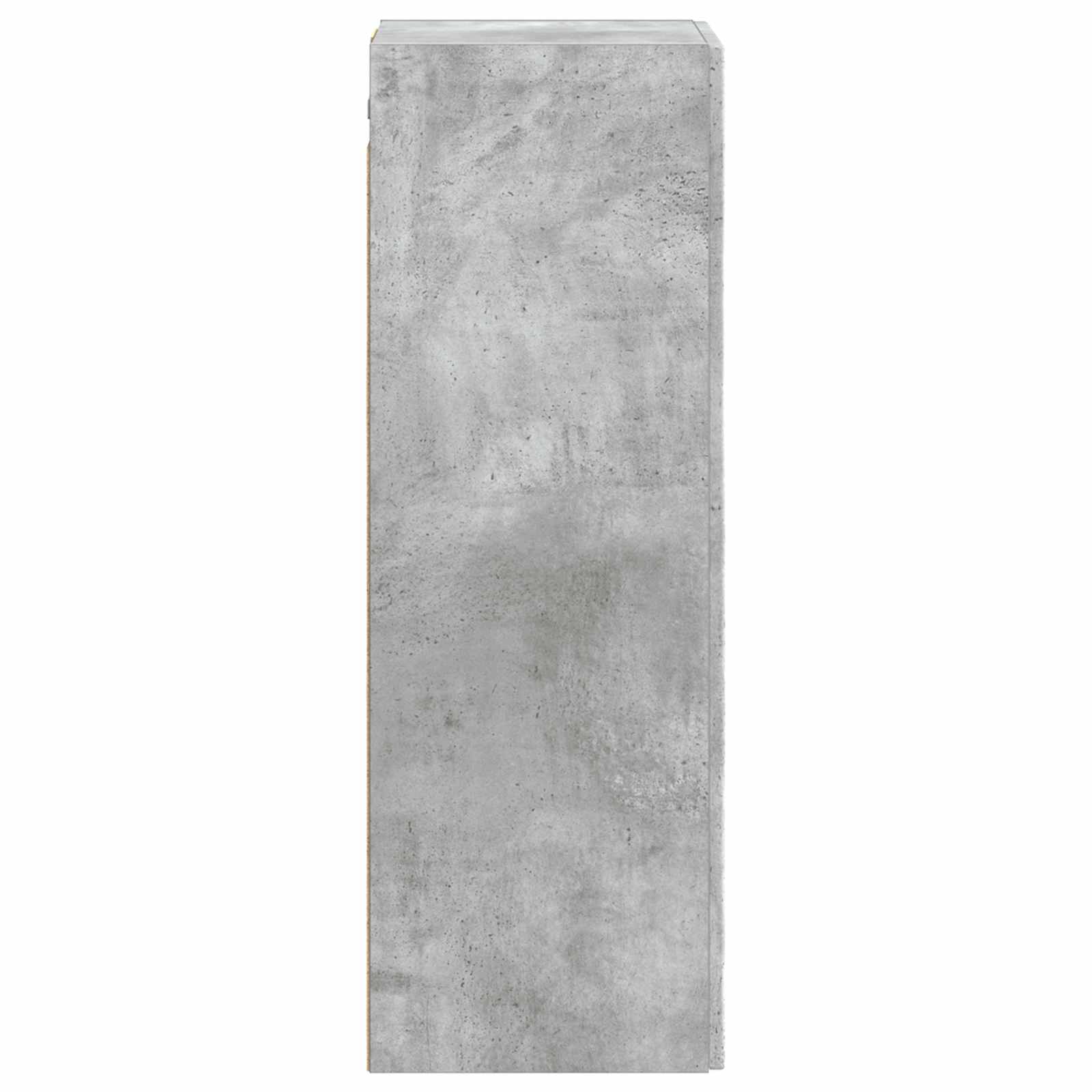 Ormar za Kupaonicu na Zidu Betonska siva 33 x 34,5 x 60 cm