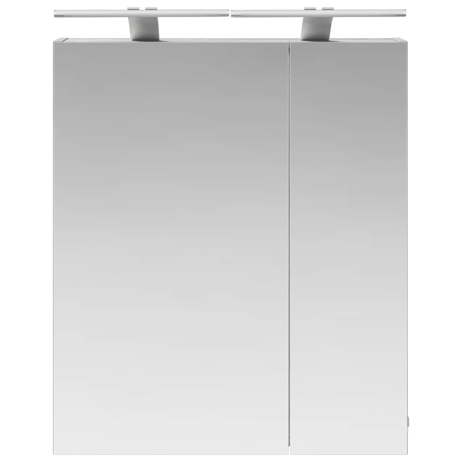 Kupaonski ormar s ogledalom Zidne Siva Sonoma 60 x 14,5 x 70 cm
