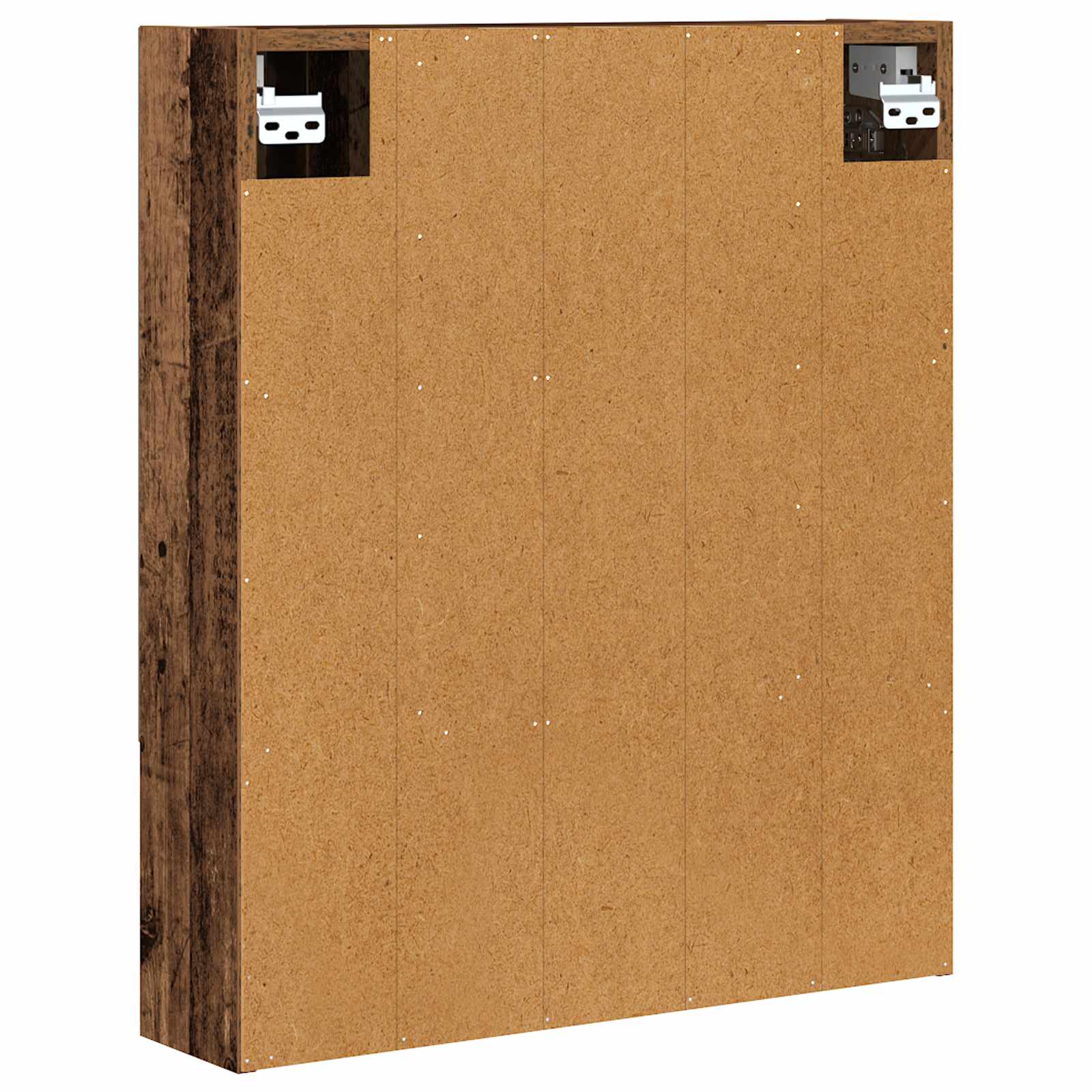 Kupaonski ormar s ogledalom Zidne Staro drvo 60 x 14.5 x 70 cm