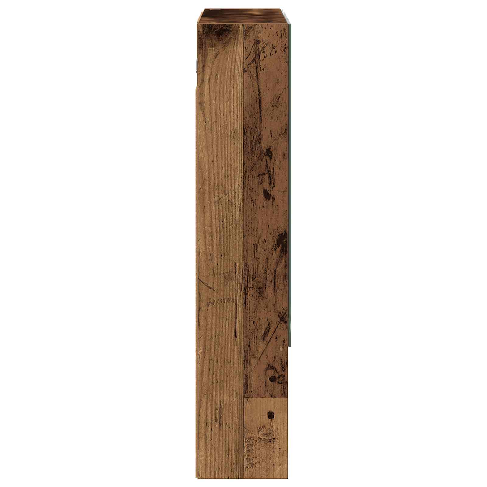 Kupaonski ormar s ogledalom Zidne Staro drvo 60 x 14.5 x 70 cm