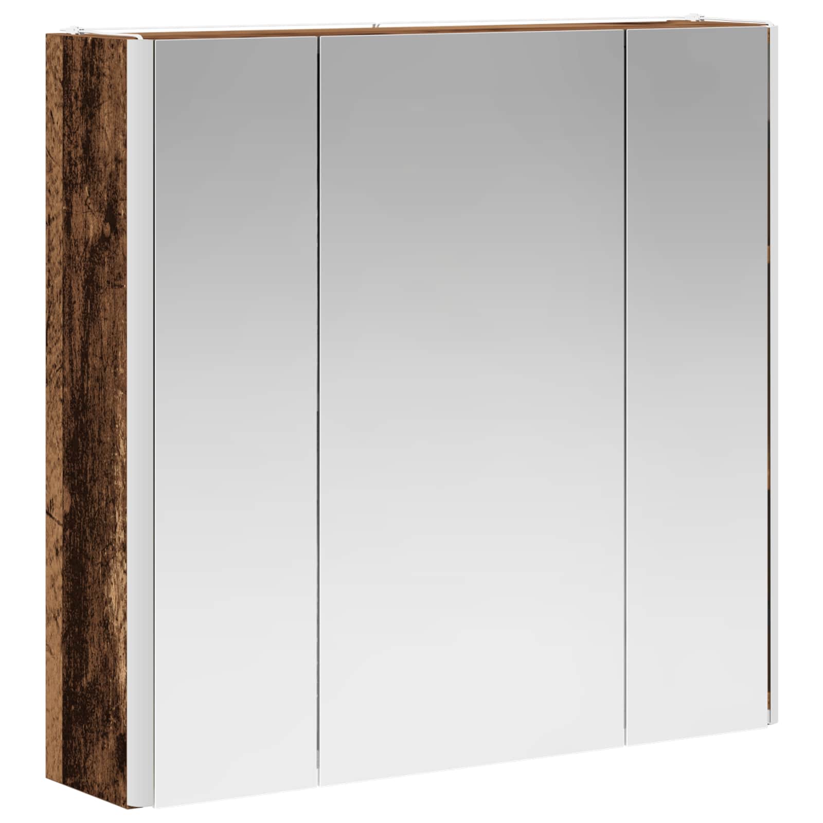 Kupaonski ormar s ogledalom Staro drvo 63,5 x 15,5 x 60,5 cm