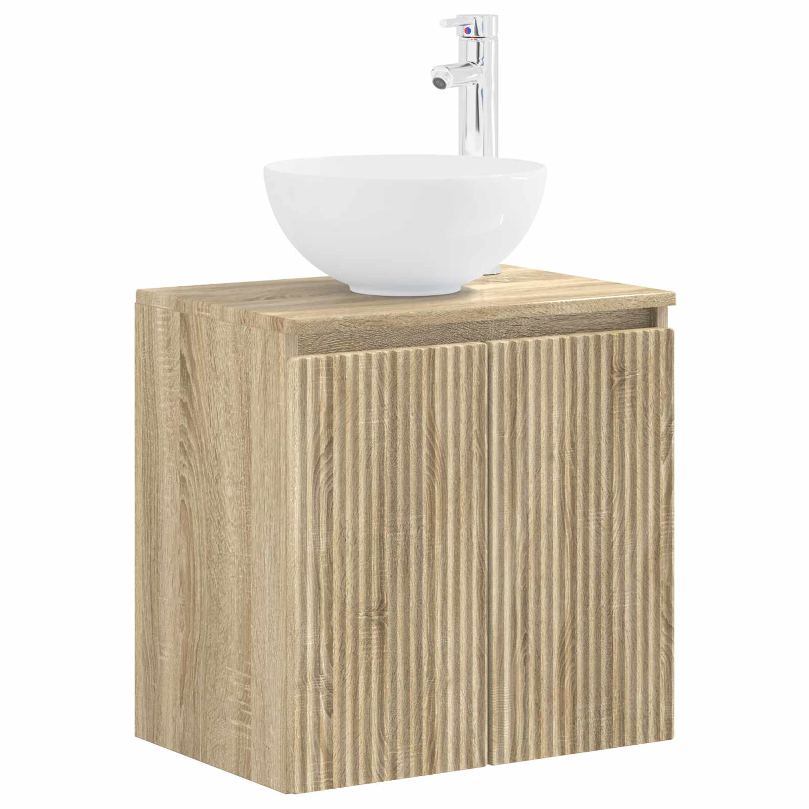 Set ormarića za kupaonicu 5 pcs Hrast sonoma 53 x 15,5 x 70 cm