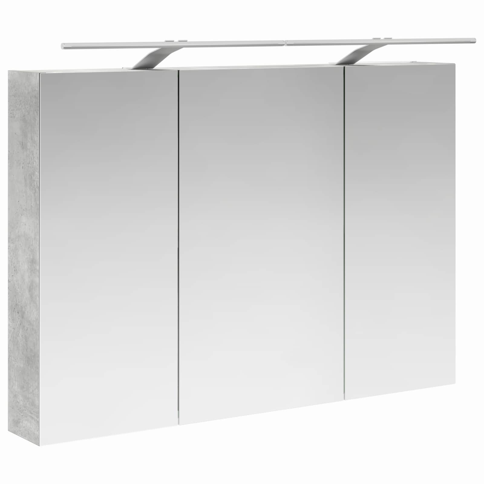 Set ormarića za kupaonicu 4 pcs Betonska siva