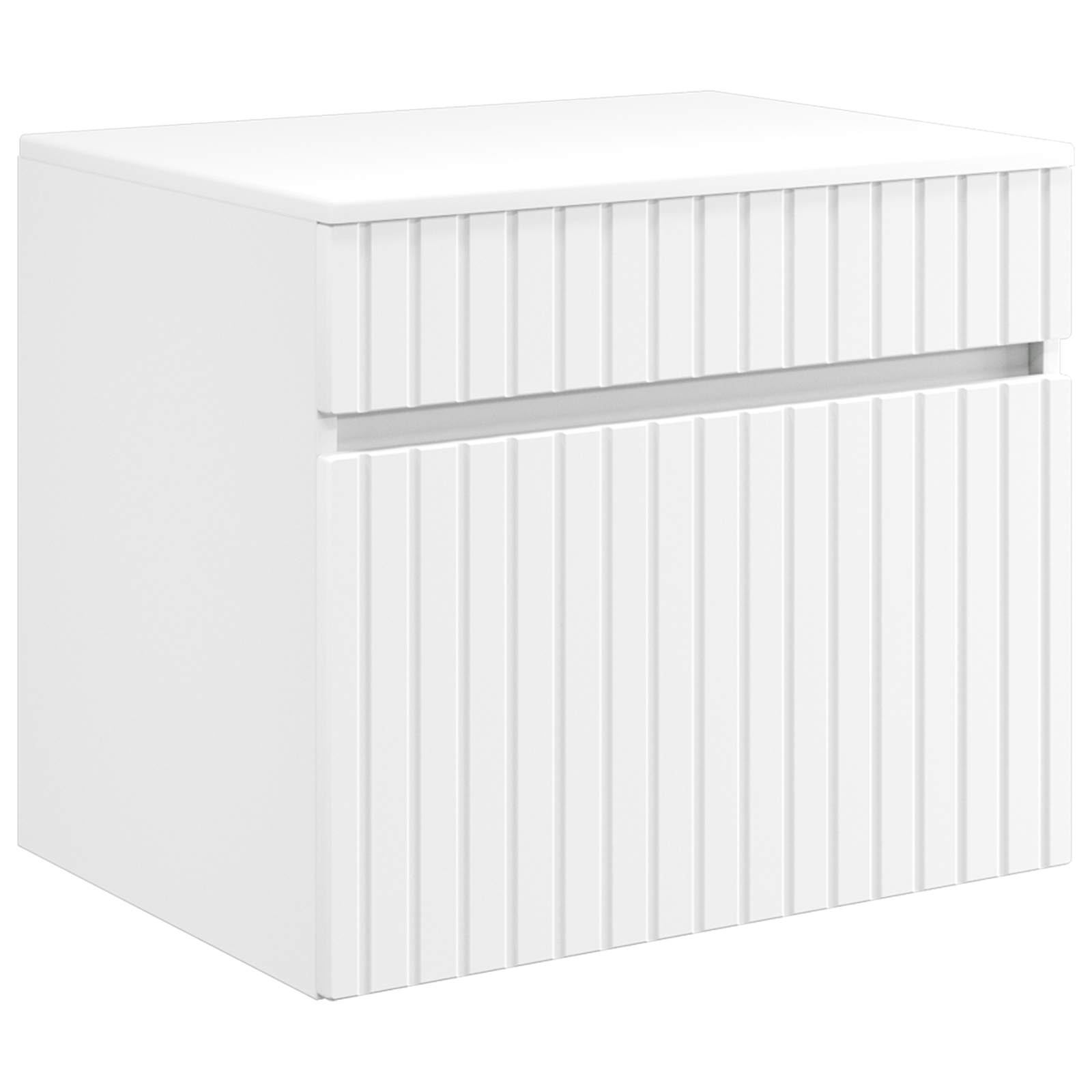 Set ormarića za kupaonicu 5 pcs Bijela 53 x 15,5 x 70 cm