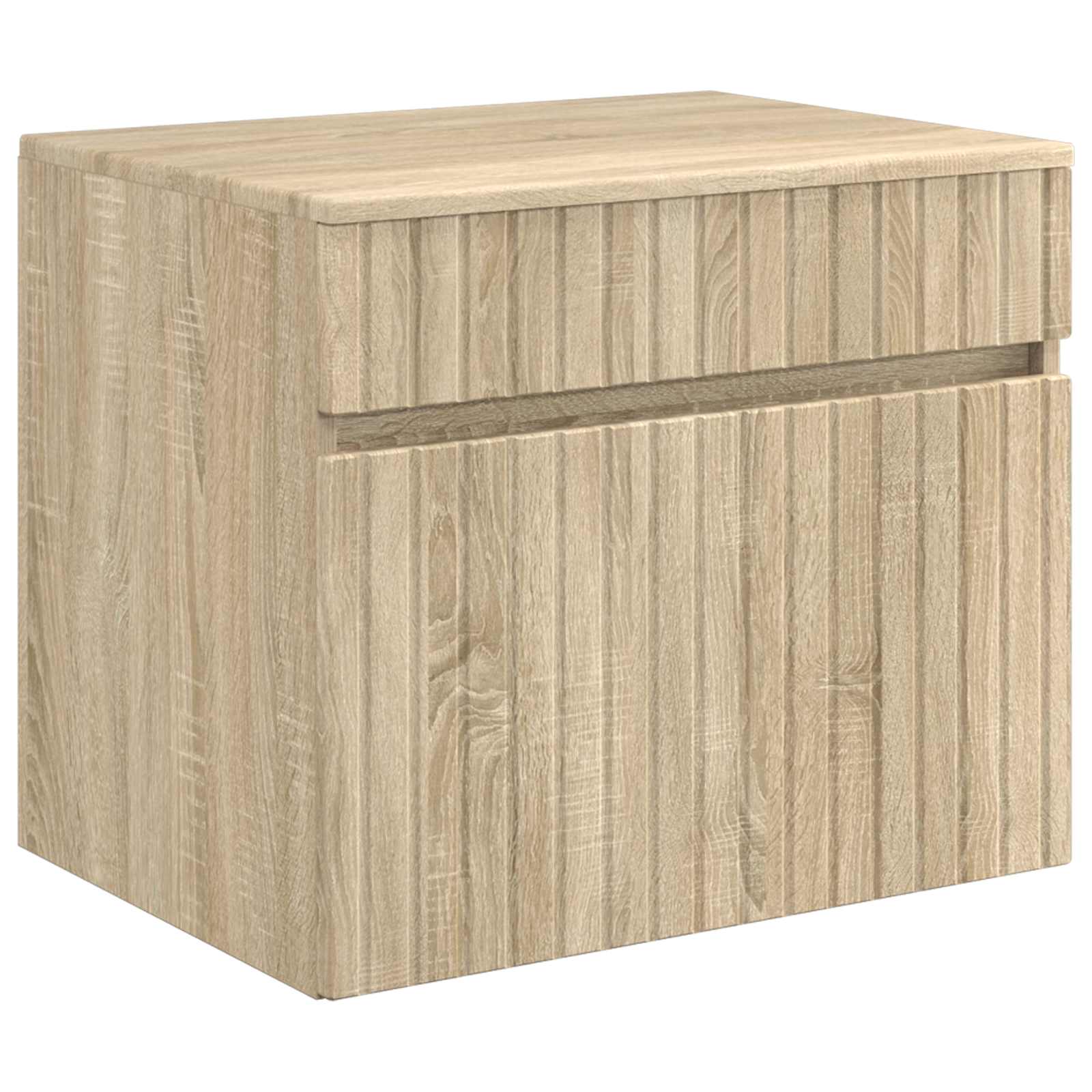 Set ormarića za kupaonicu 4 pcs Hrast sonoma 100 x 14,5 x 70 cm