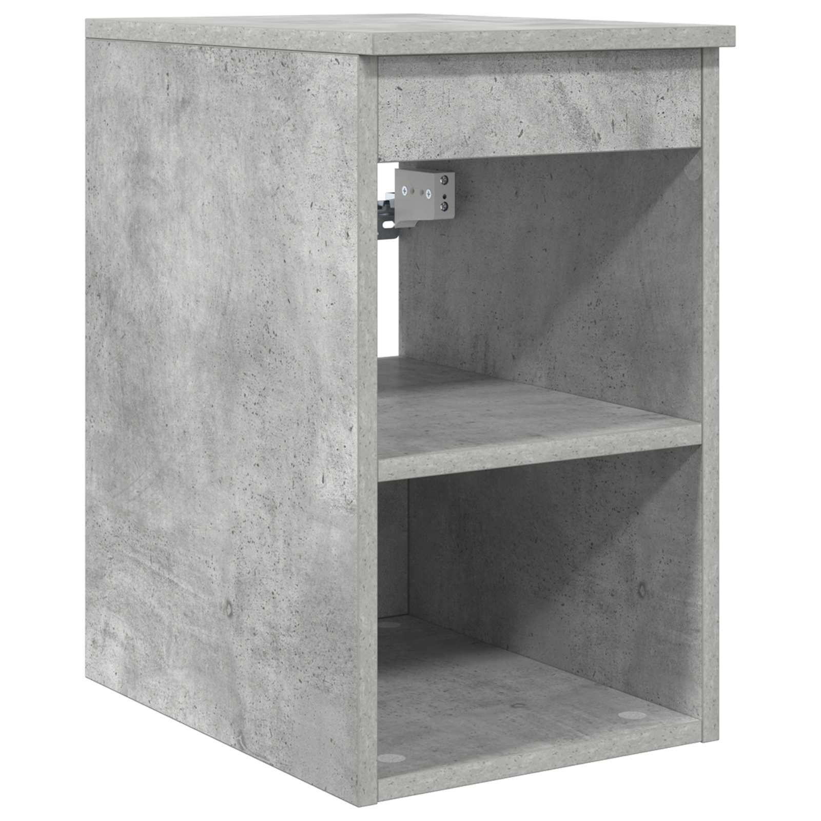 Set ormarića za kupaonicu 5 pcs Betonska siva 53 x 15,5 x 70 cm