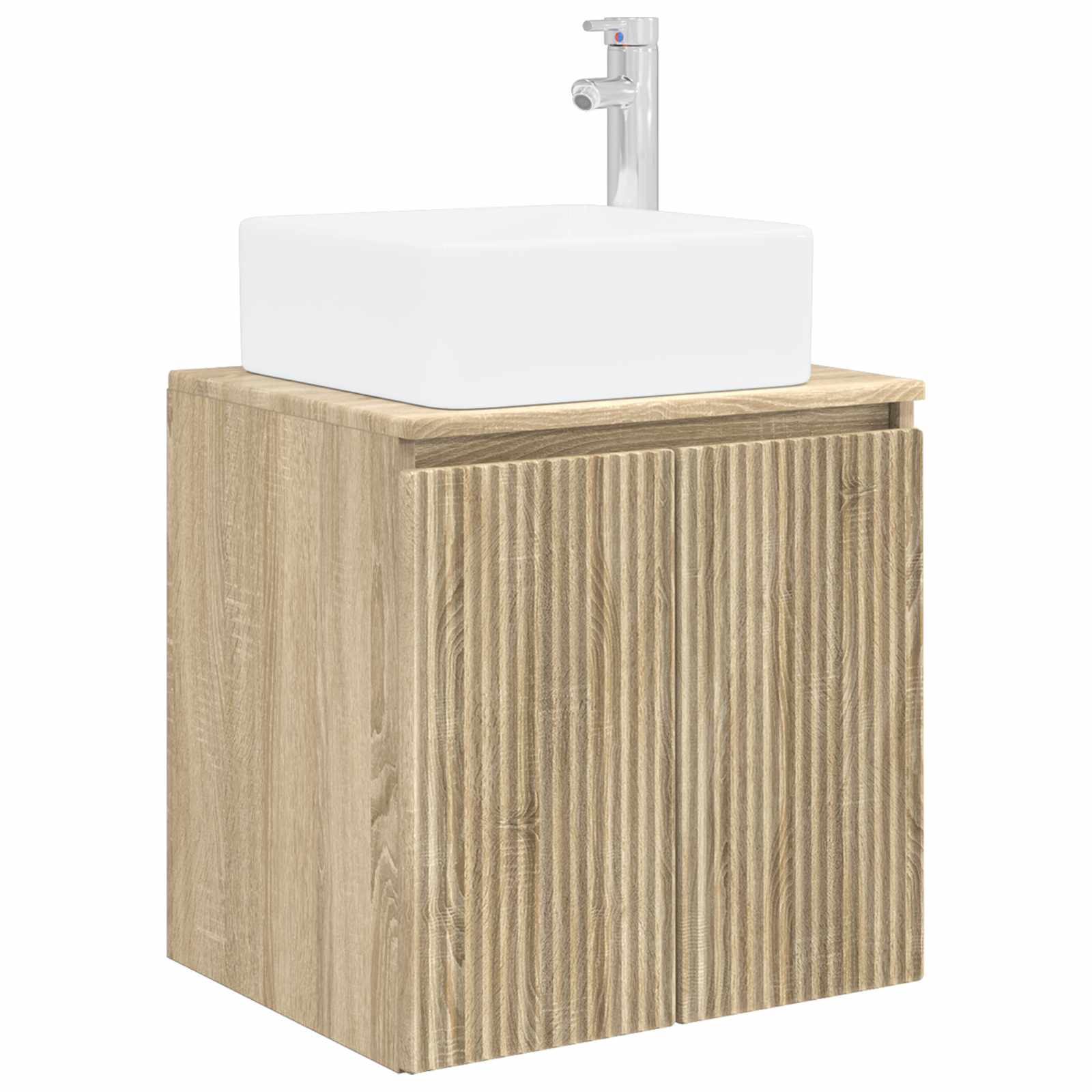 Set ormarića za kupaonicu 5 pcs Hrast sonoma 53 x 15,5 x 70 cm