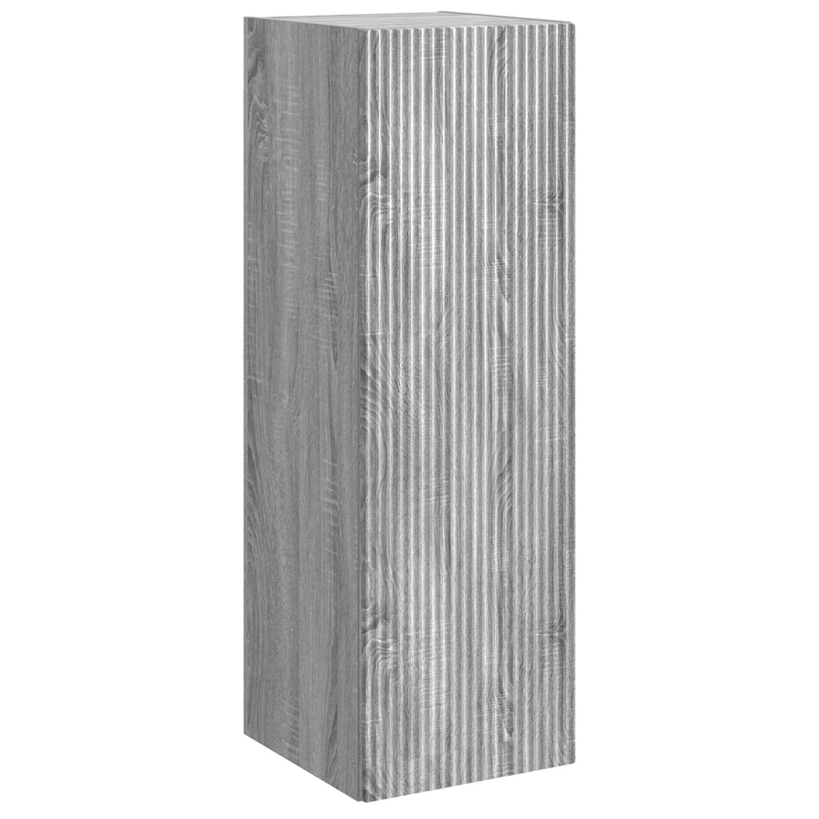 Set ormarića za kupaonicu 5 pcs Siva Sonoma 53 x 15,5 x 70 cm
