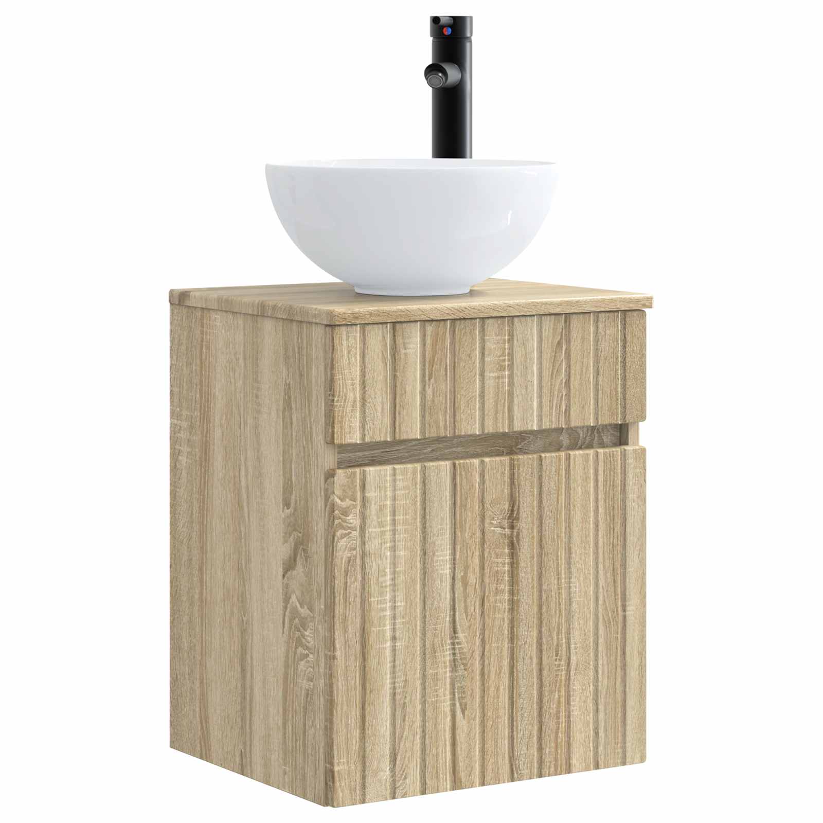 Set ormarića za kupaonicu 5 pcs Hrast sonoma 43 x 16 x 62,5 cm