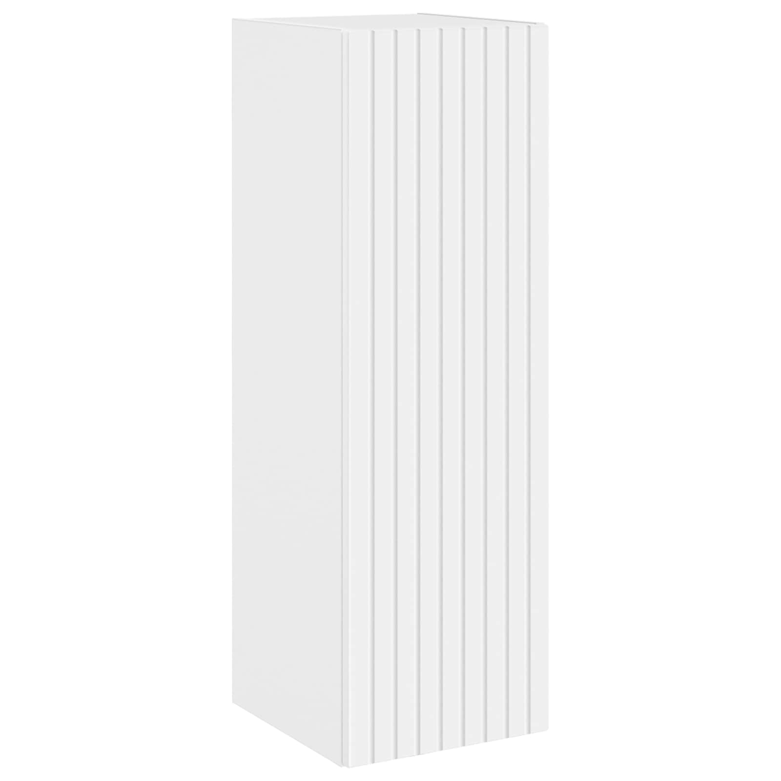 Set ormarića za kupaonicu 5 pcs Bijela 43 x 11,5 x 60,5 cm