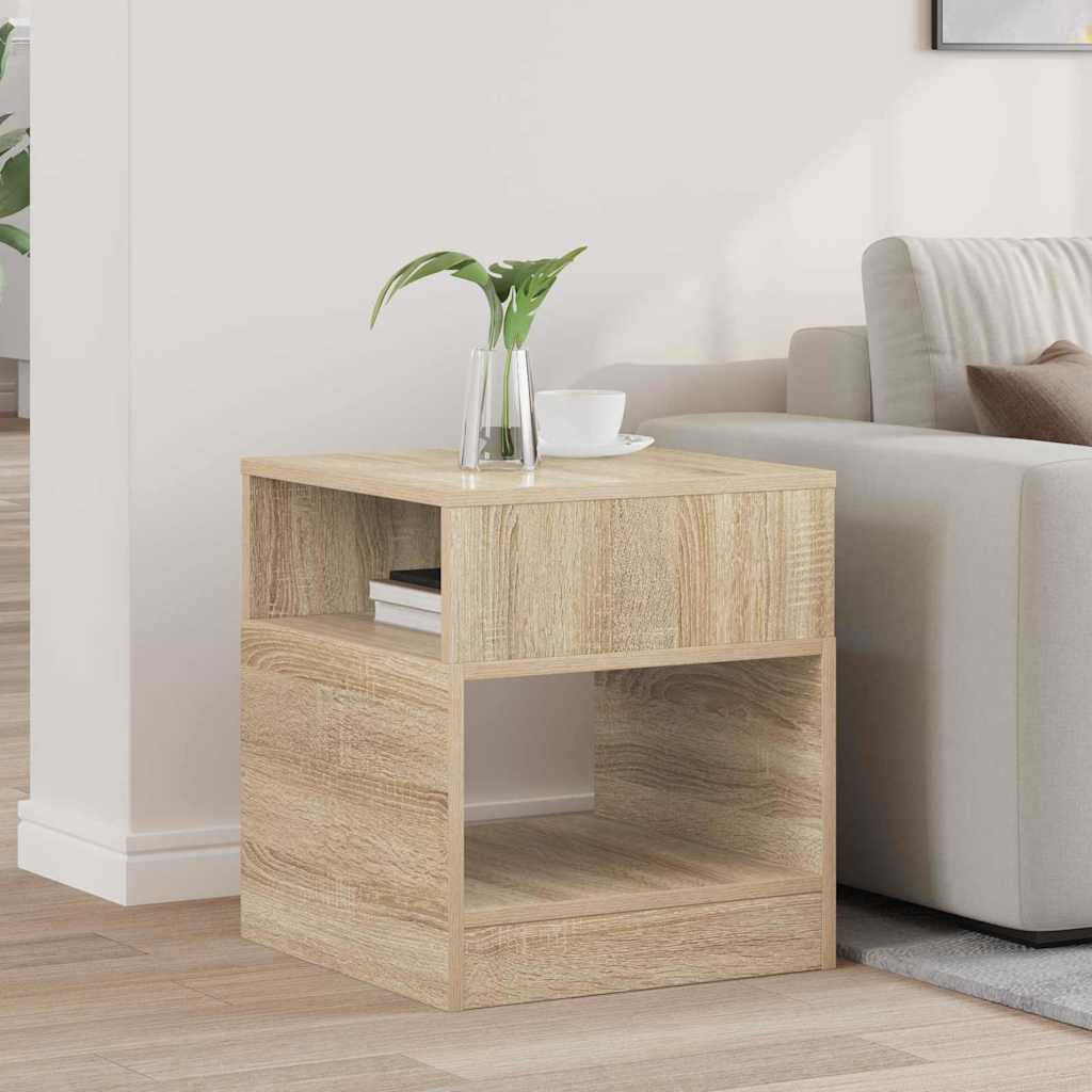 Konačna Stolić Sonoma hrast 40,5 x 40 x 45 cm Konstruirano drvo