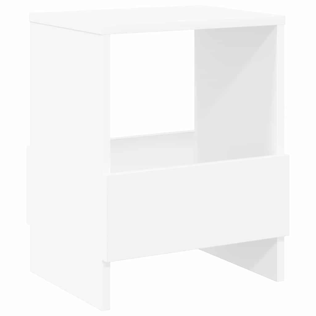 Polica za časopise 2 pcs Bijelo 35 x 30 x 45 cm