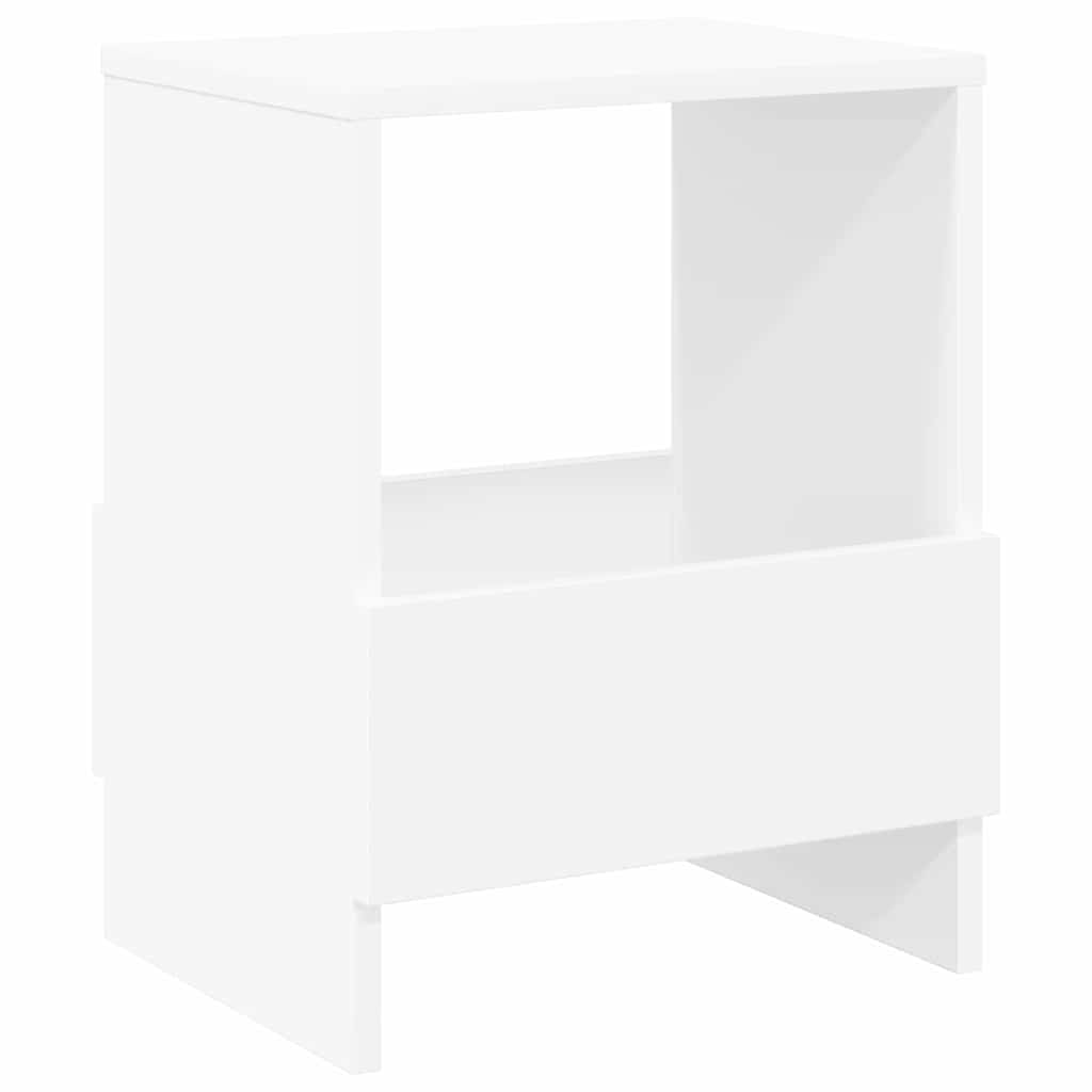 Polica za časopise 2 pcs Bijelo 35 x 30 x 45 cm