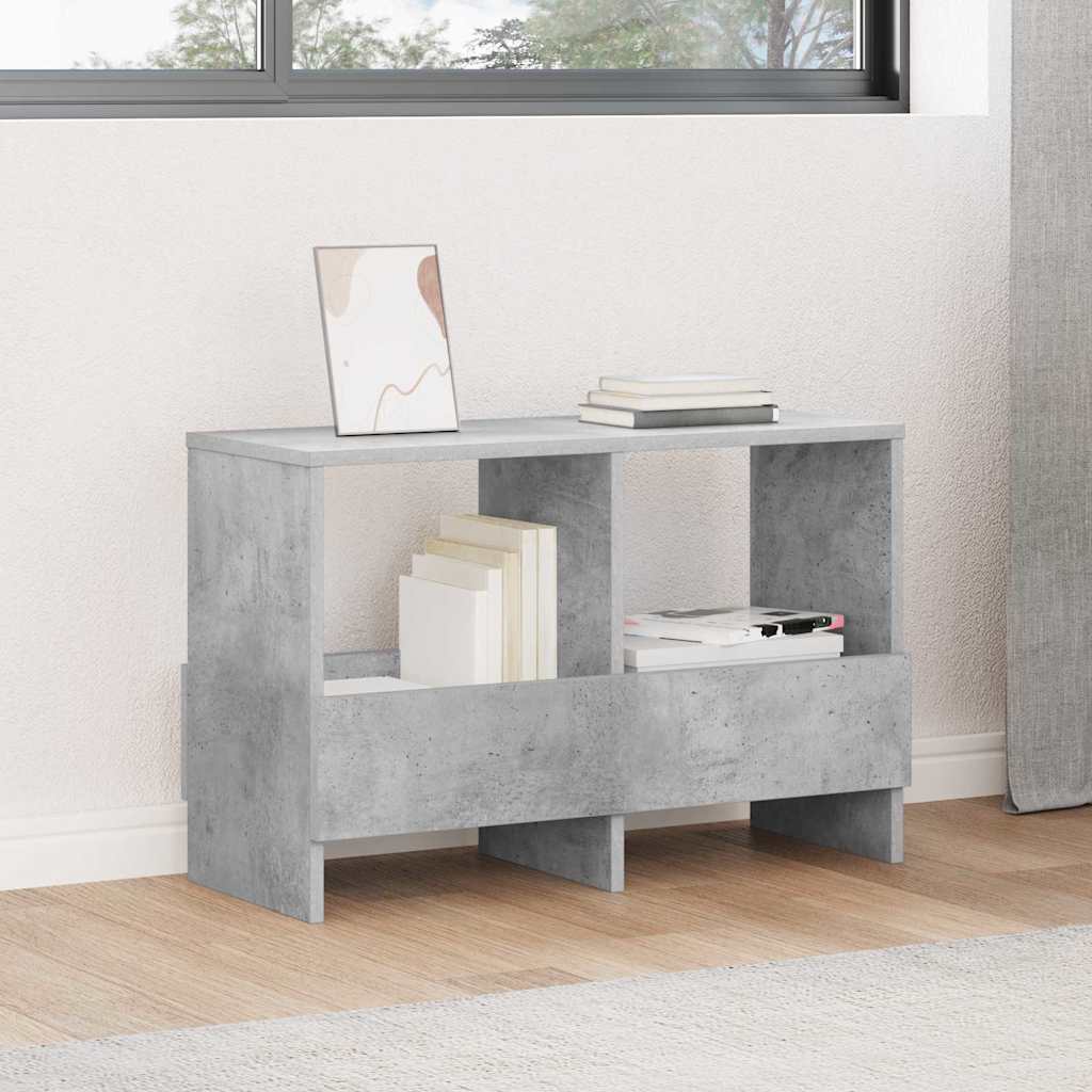 Polica za časopise Betonski sivi 68,5 x 30 x 45 cm