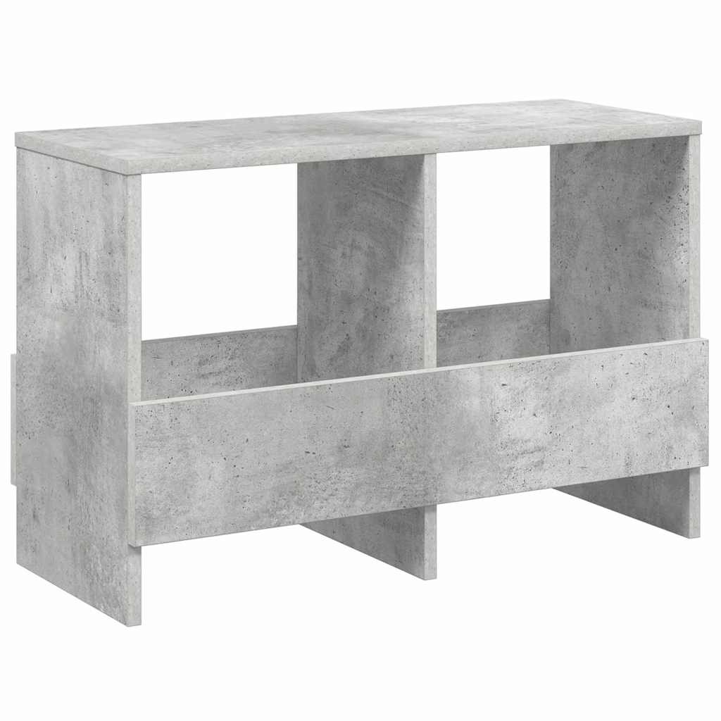 Polica za časopise Betonski sivi 68,5 x 30 x 45 cm