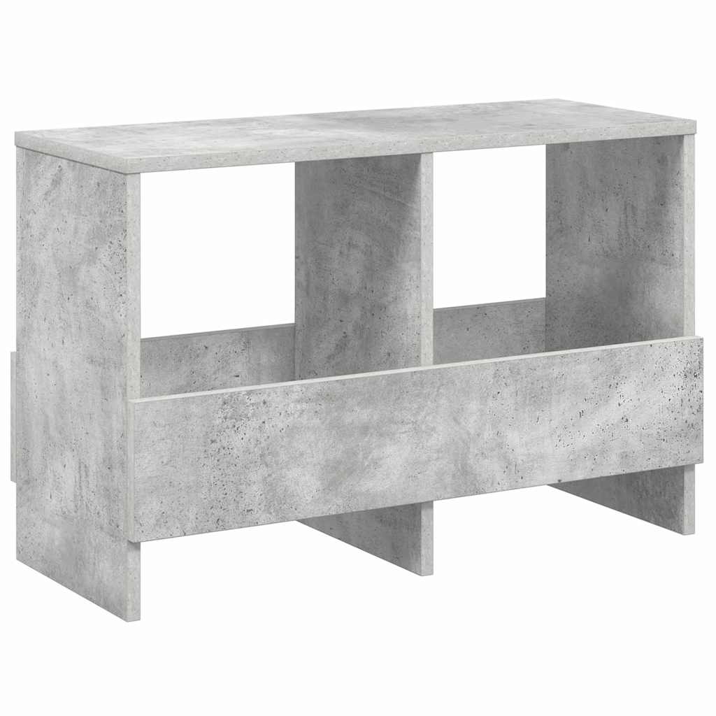 Polica za časopise Betonski sivi 68,5 x 30 x 45 cm